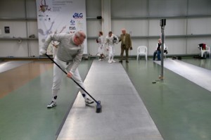 The romance and glamour of fencing.
